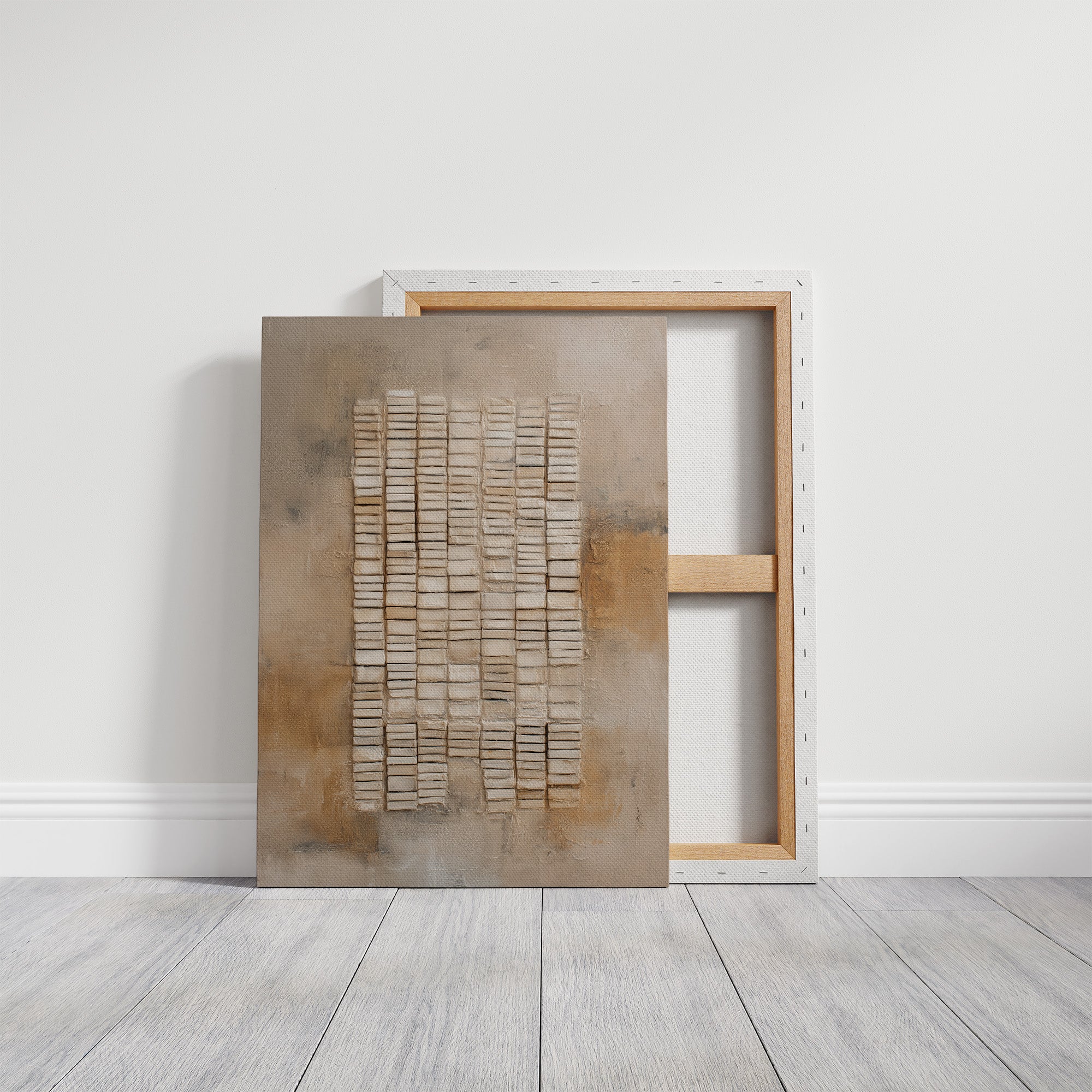 Sunlit Bar Cart Meets Abstract Lines