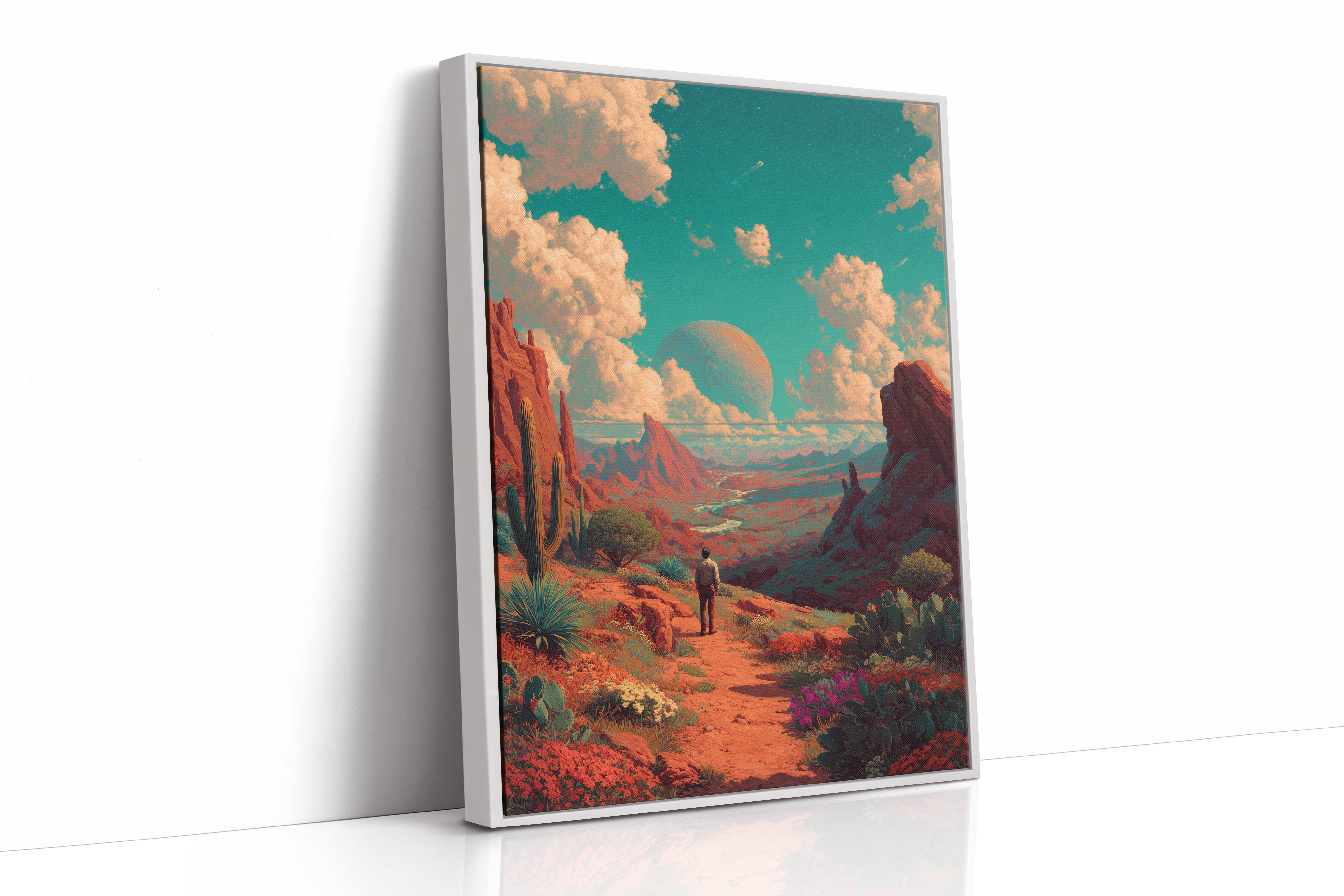 Wanderer in Alien Blooms