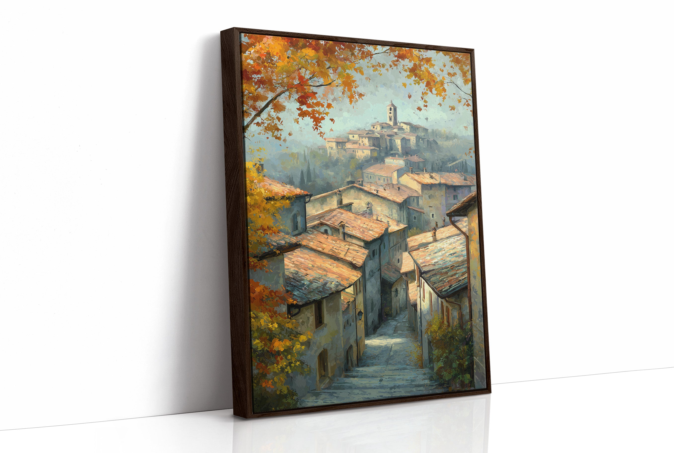 Cobblestones Remember October's Arrival