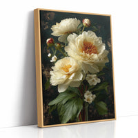 Where Cream Peonies Keep Secrets