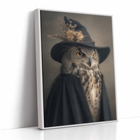 Midnight Sage With Amber Eyes