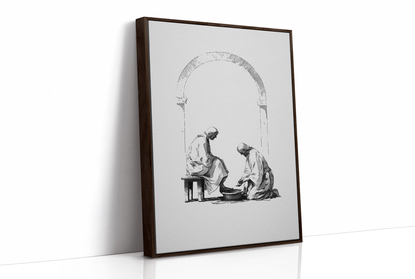 Humble Service Beneath Ancient Arches