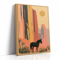 Lone Horse, Striped Mesa Standoff