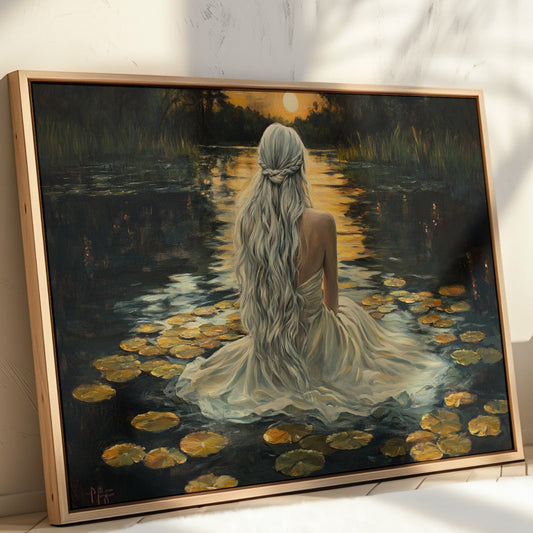 Moonlit Waters Dance With Gold
