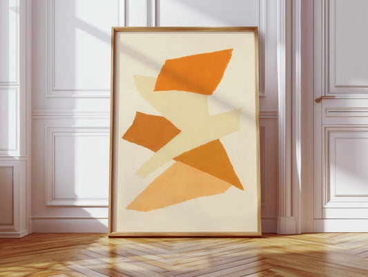 Autumn Paper Folds Into Light