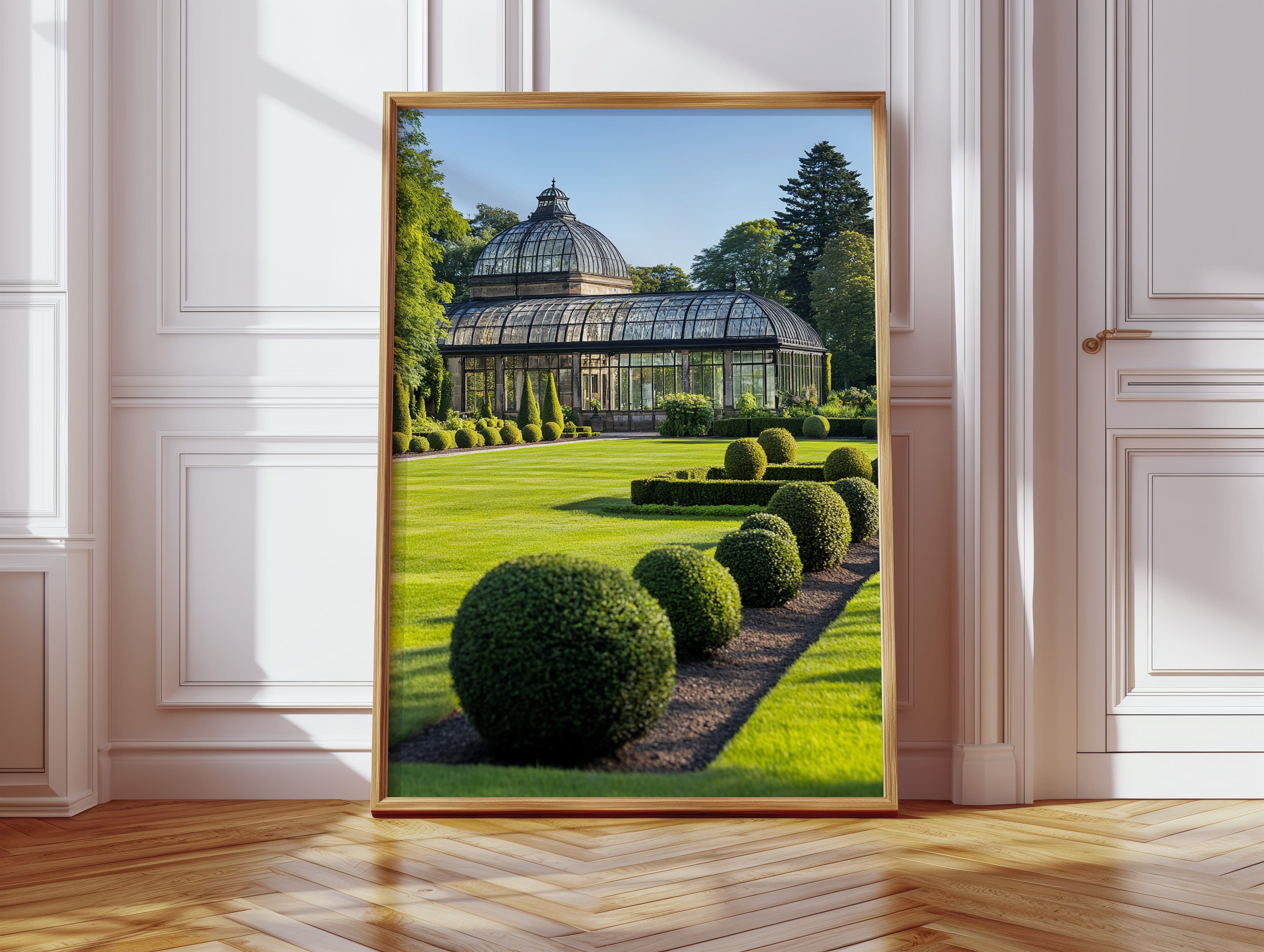 Summer Light Through Victorian Glass