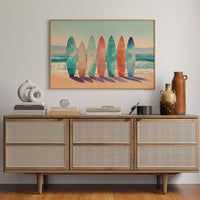 Surfboards Paint Their Summer Stories