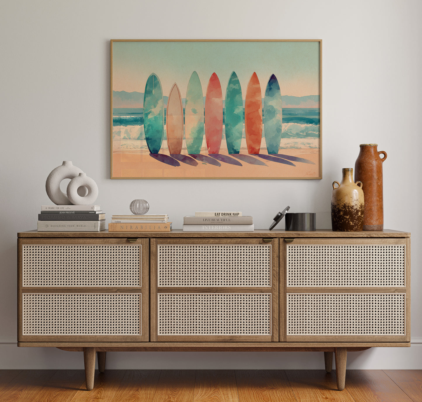 Surfboards Paint Their Summer Stories