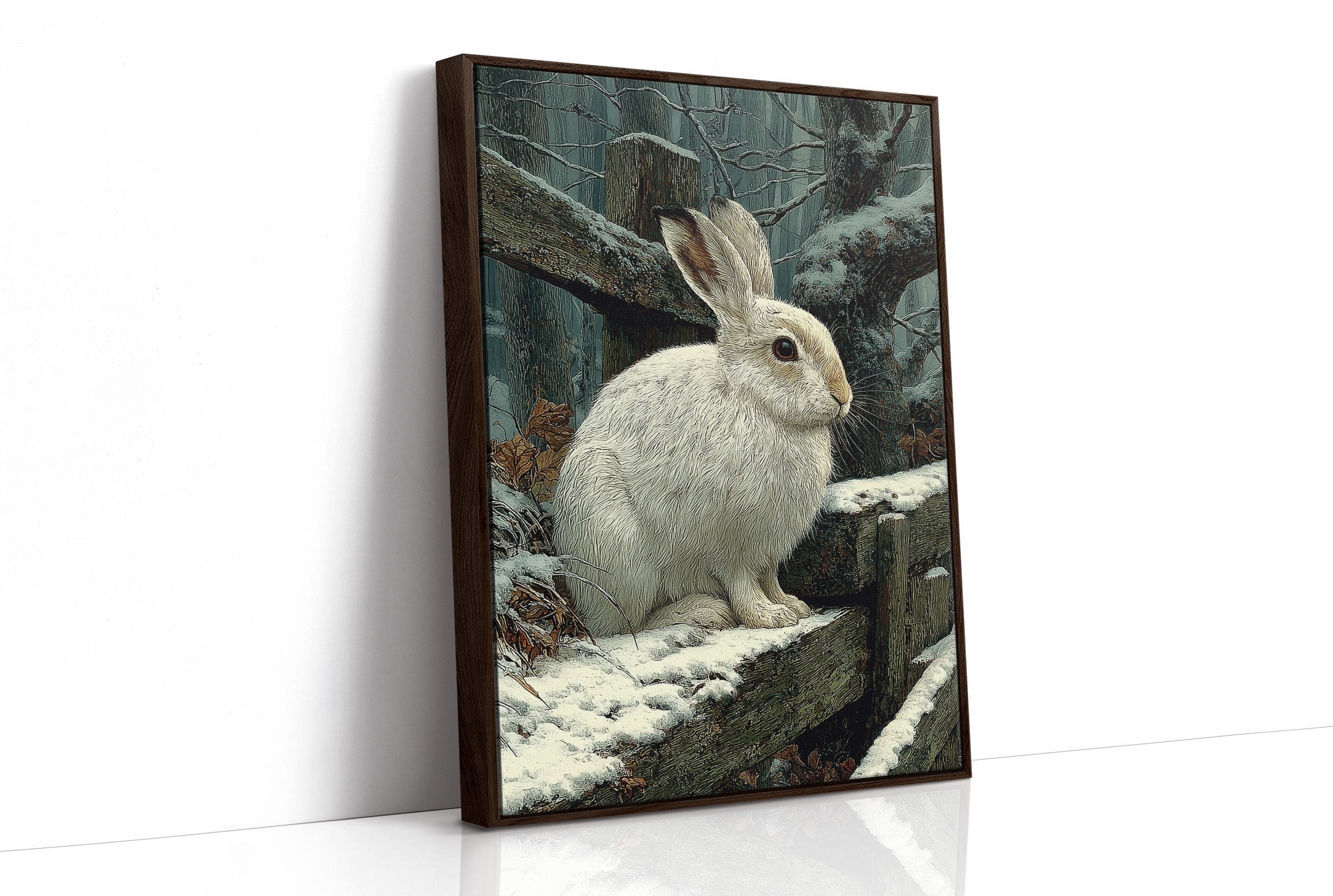Snowshoe Hare at Dusk