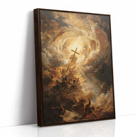 Divine Light Breaks Through Mortal Veil