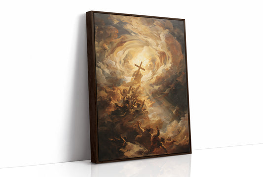 Divine Light Breaks Through Mortal Veil