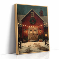 The Barn on Christmas Eve