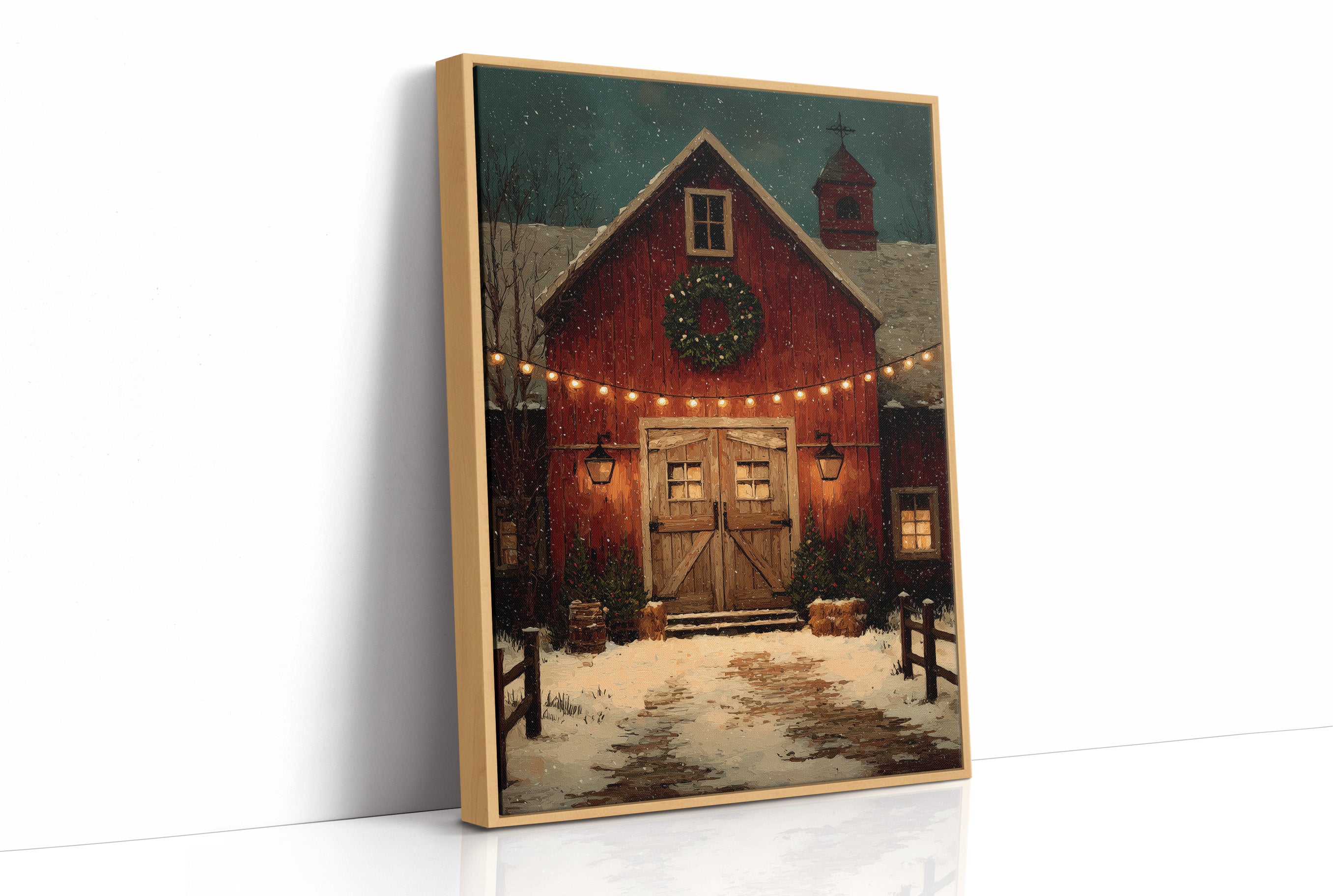 The Barn on Christmas Eve