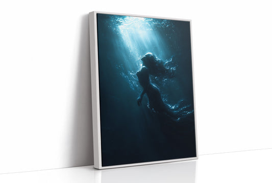 Beneath Rays In Azure Depths