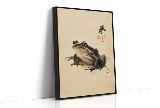 Quiet Frog Speaks Ancient Wisdom