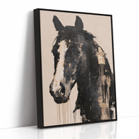 Black Horse, Raw Canvas, No Apologies