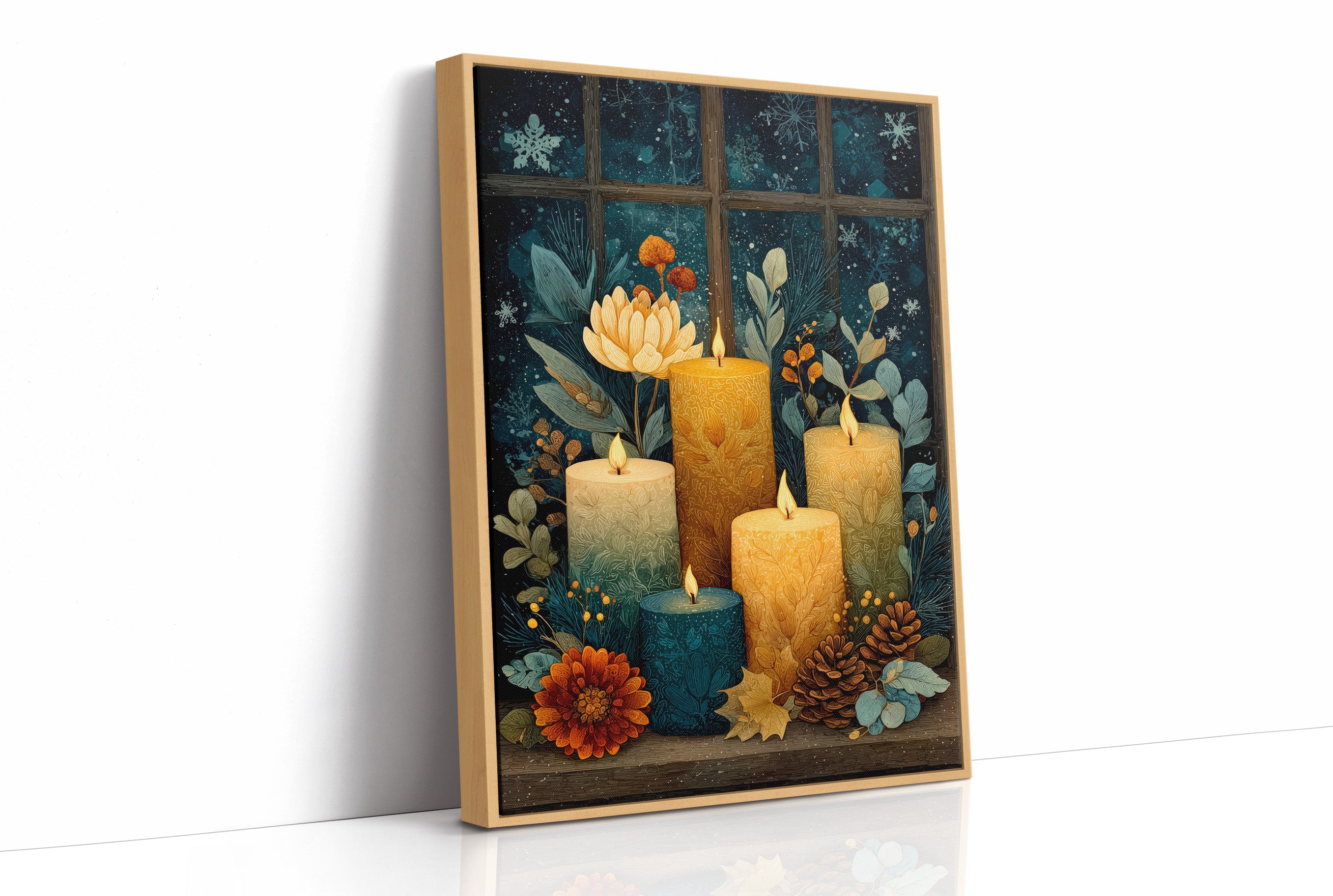 Candlelight at the Frosted Sill