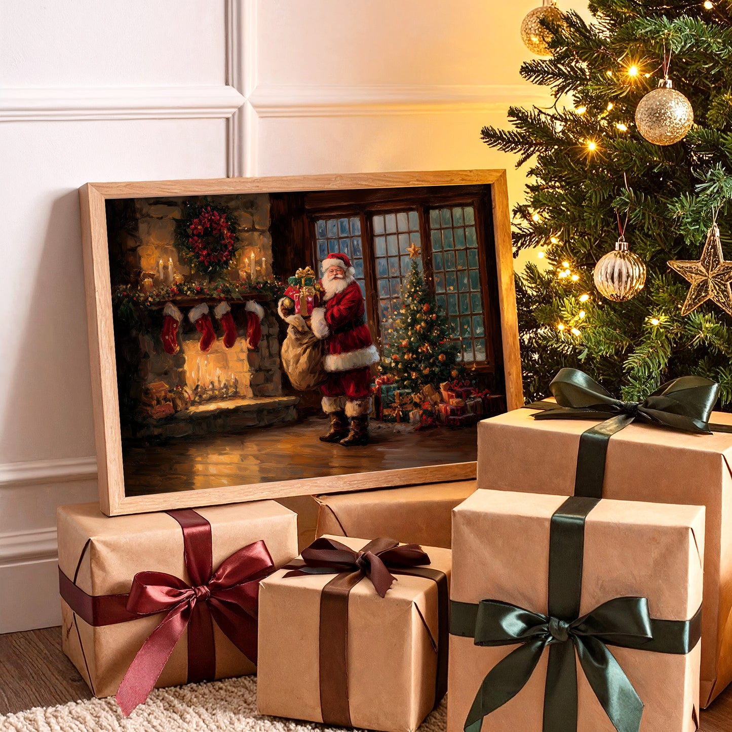Candlelight And Stockings Tell Stories