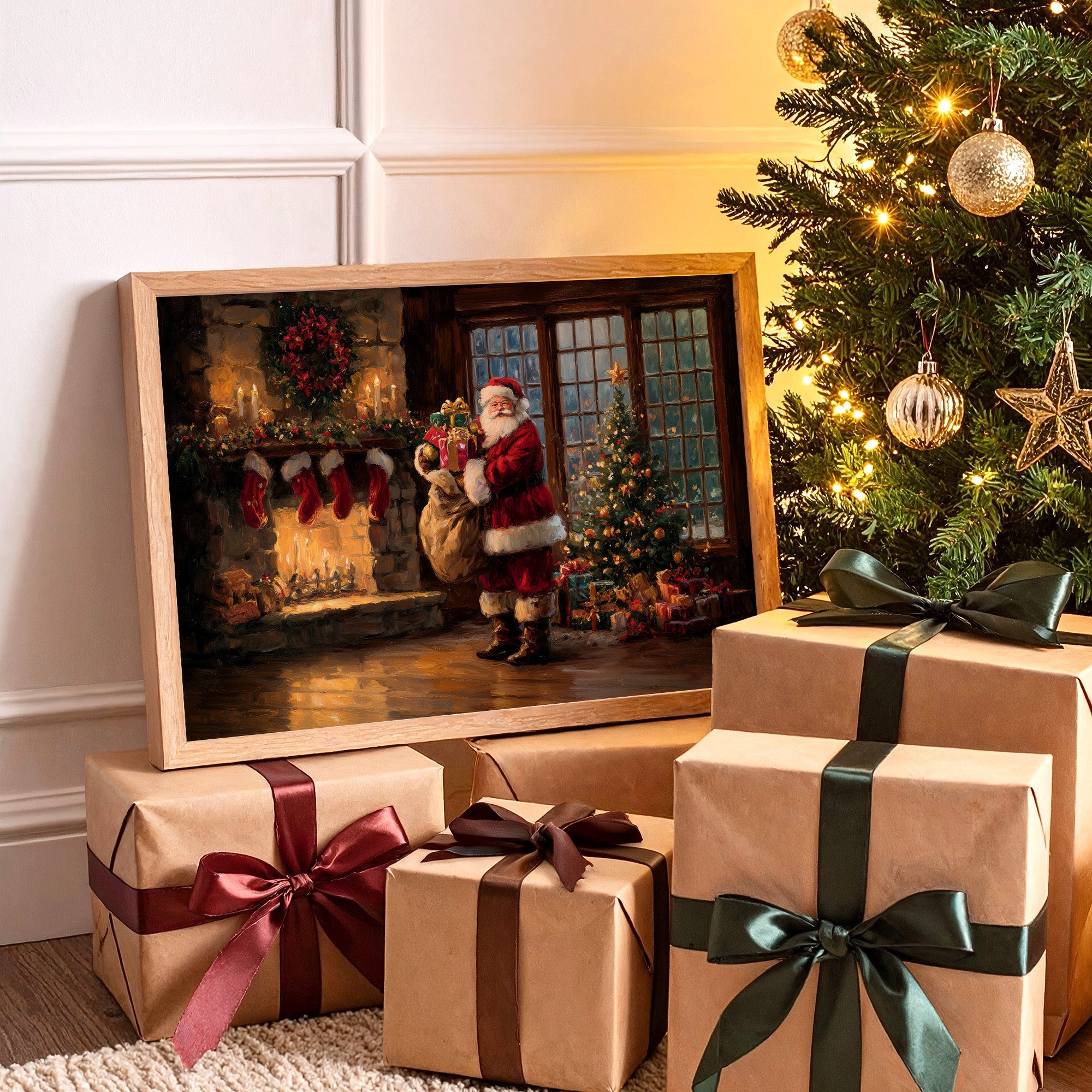 Candlelight And Stockings Tell Stories