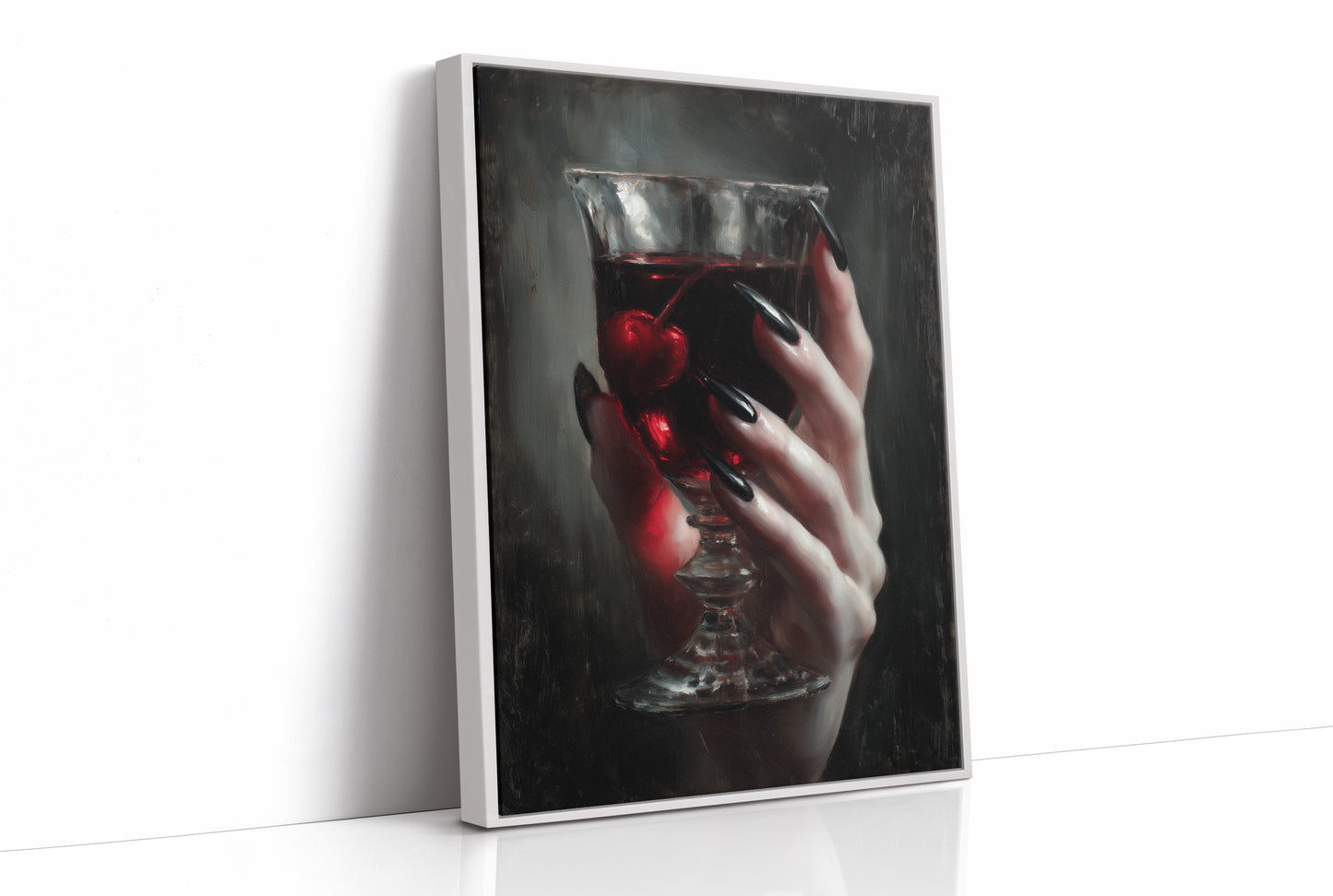 Crimson Secrets In Crystal Glass