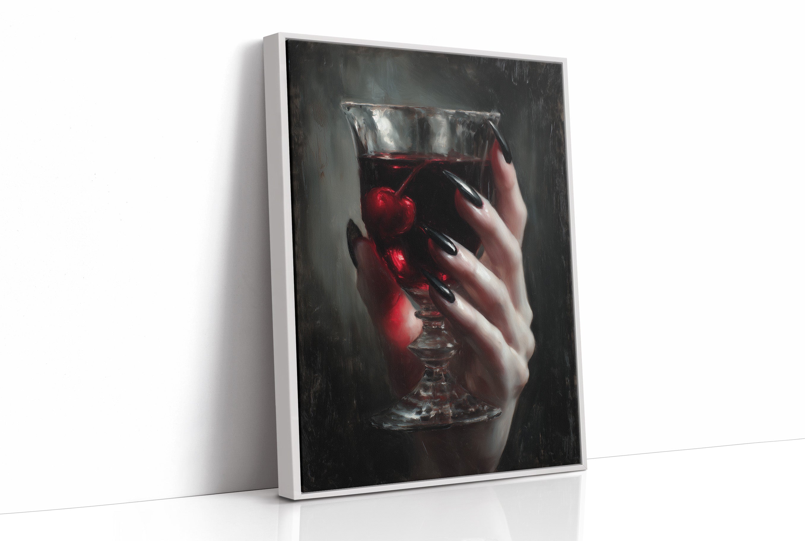 Crimson Secrets In Crystal Glass