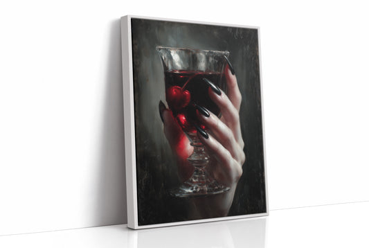 Crimson Secrets In Crystal Glass