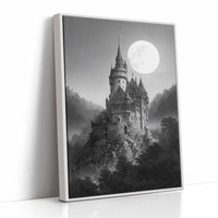 Castle Beneath Midnight's Glow