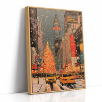 Winter in Manhattan: Chrysler Lights
