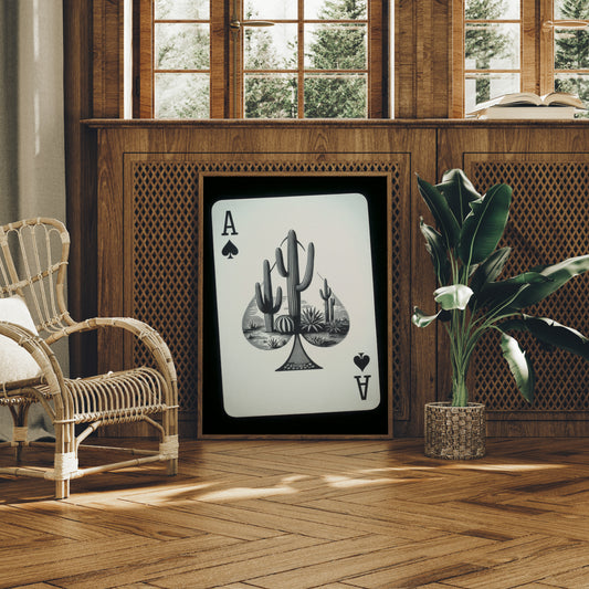 Desert Ace in Black and White