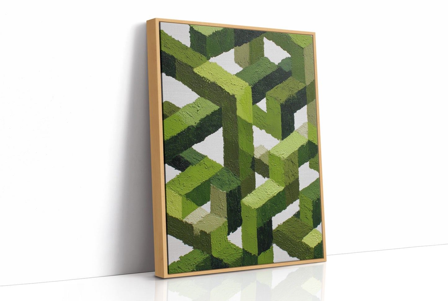 The Grid Thinks in Green