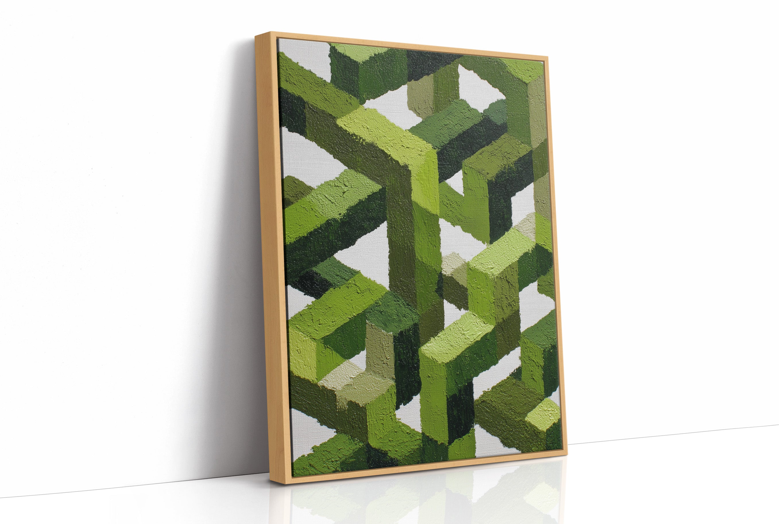 The Grid Thinks in Green