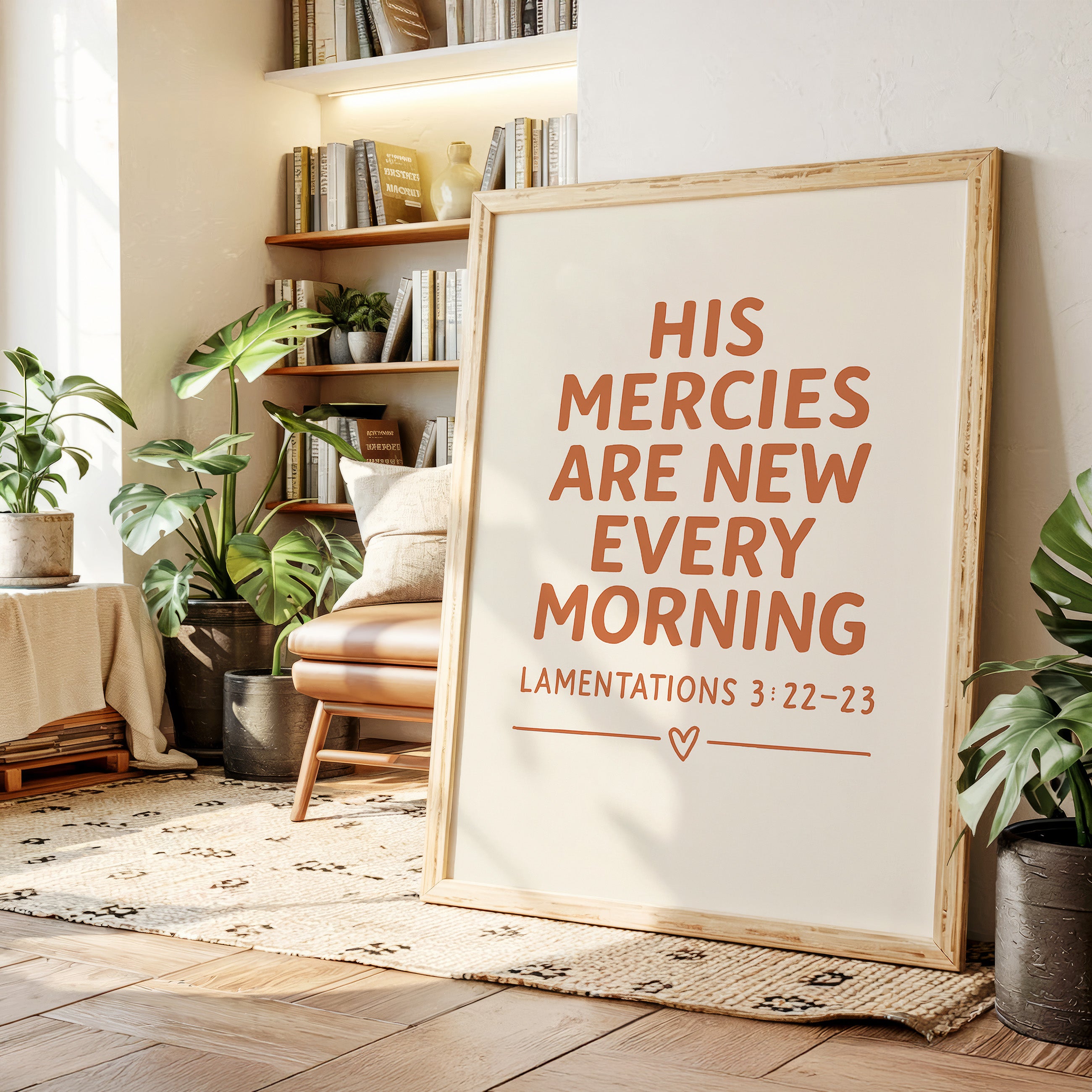 New Every Morning Scripture Print