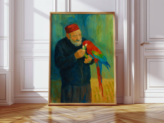 Gentle Moments With Scarlet Wings