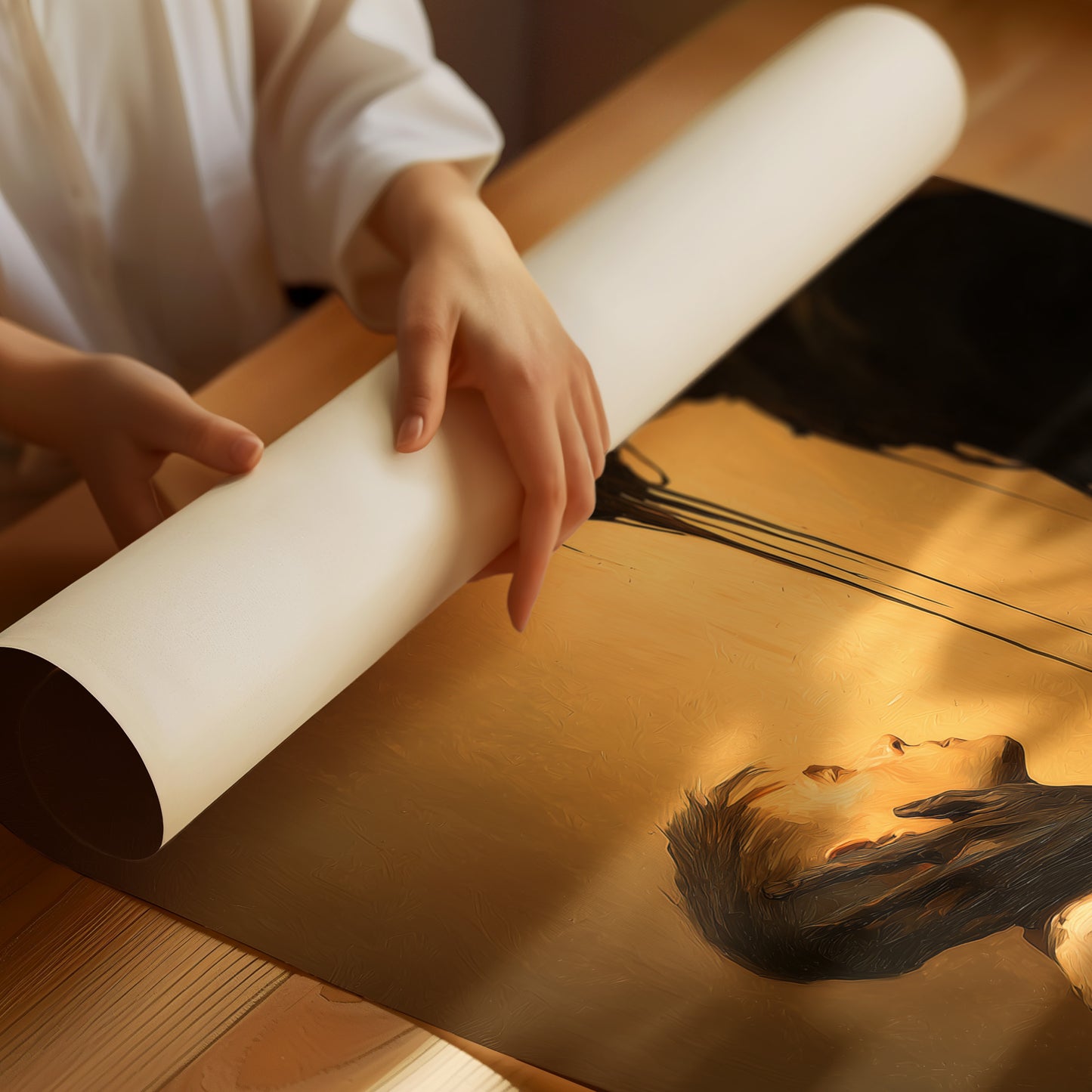 Confronting Demons In Golden Light