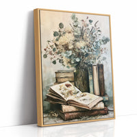 Eucalyptus & Pressed Blooms, Reading Corner