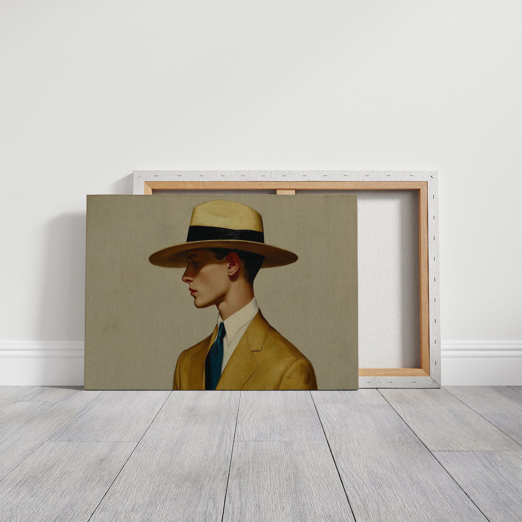 Golden Era Elegance In Profile