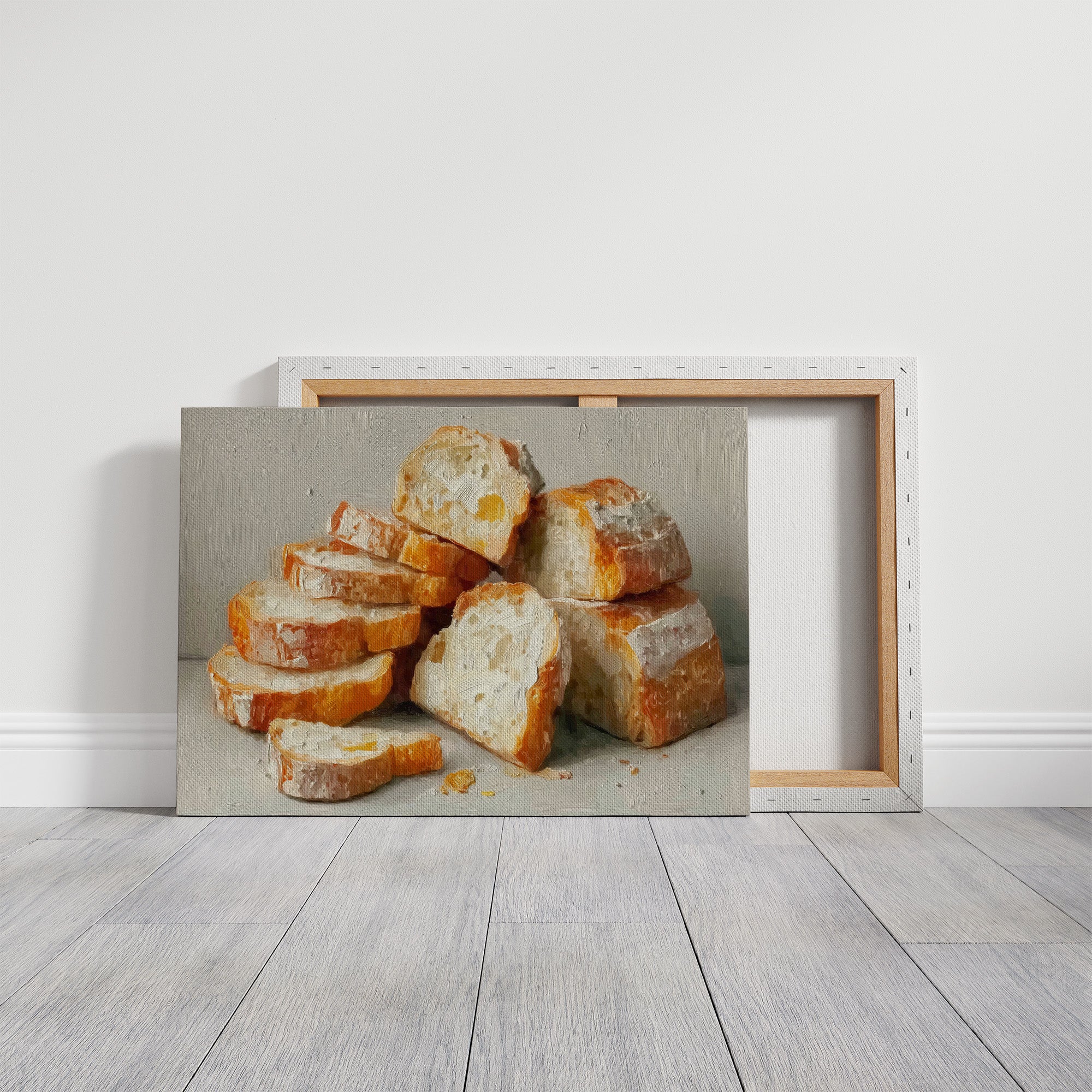 Rustic Bounty: A Symphony of Golden Bread