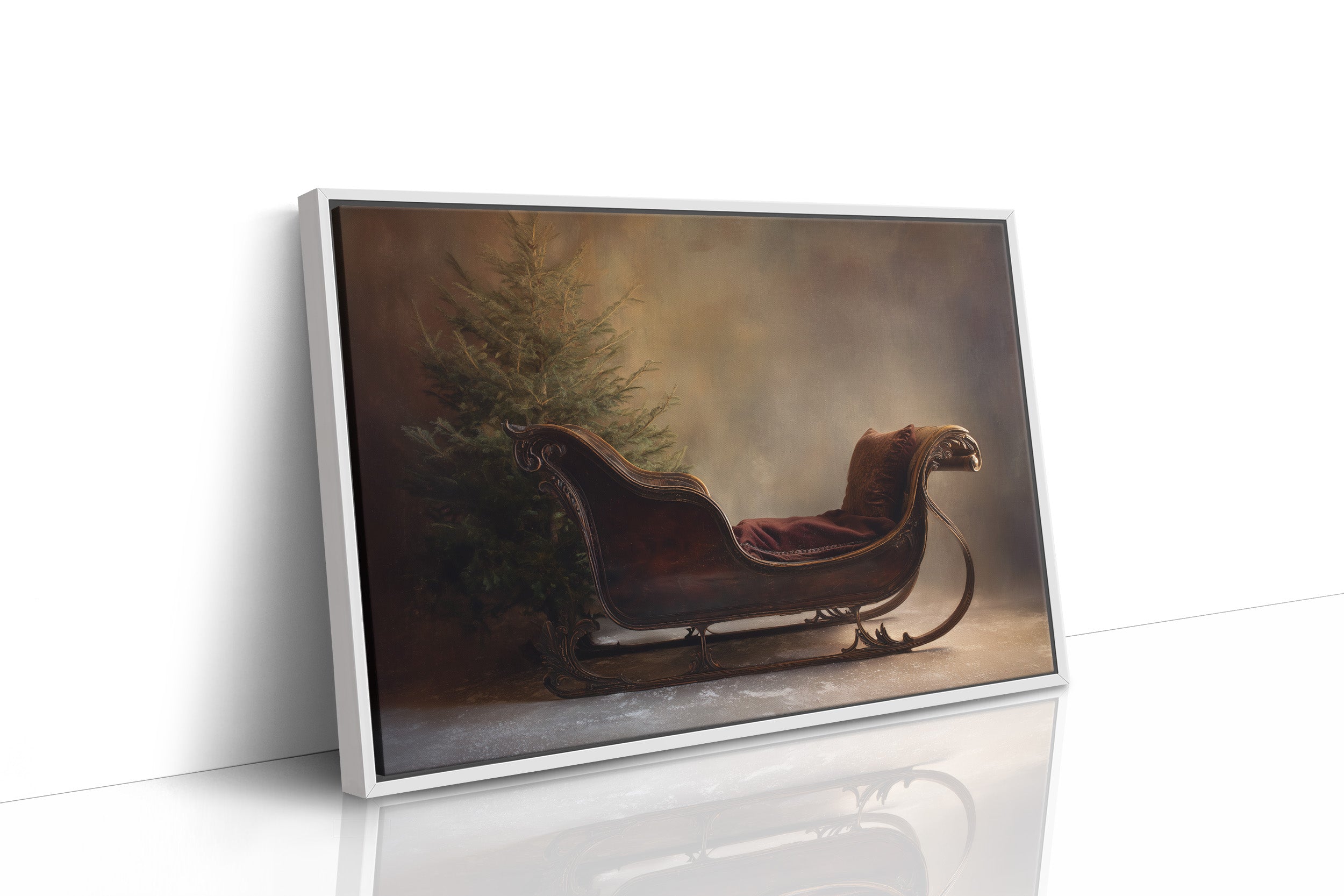 Yuletide Chariot Awaits December's Call