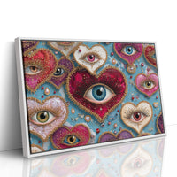 All Eyes in Velvet Hearts
