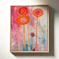 Coral Lollipops Dance Through Rain