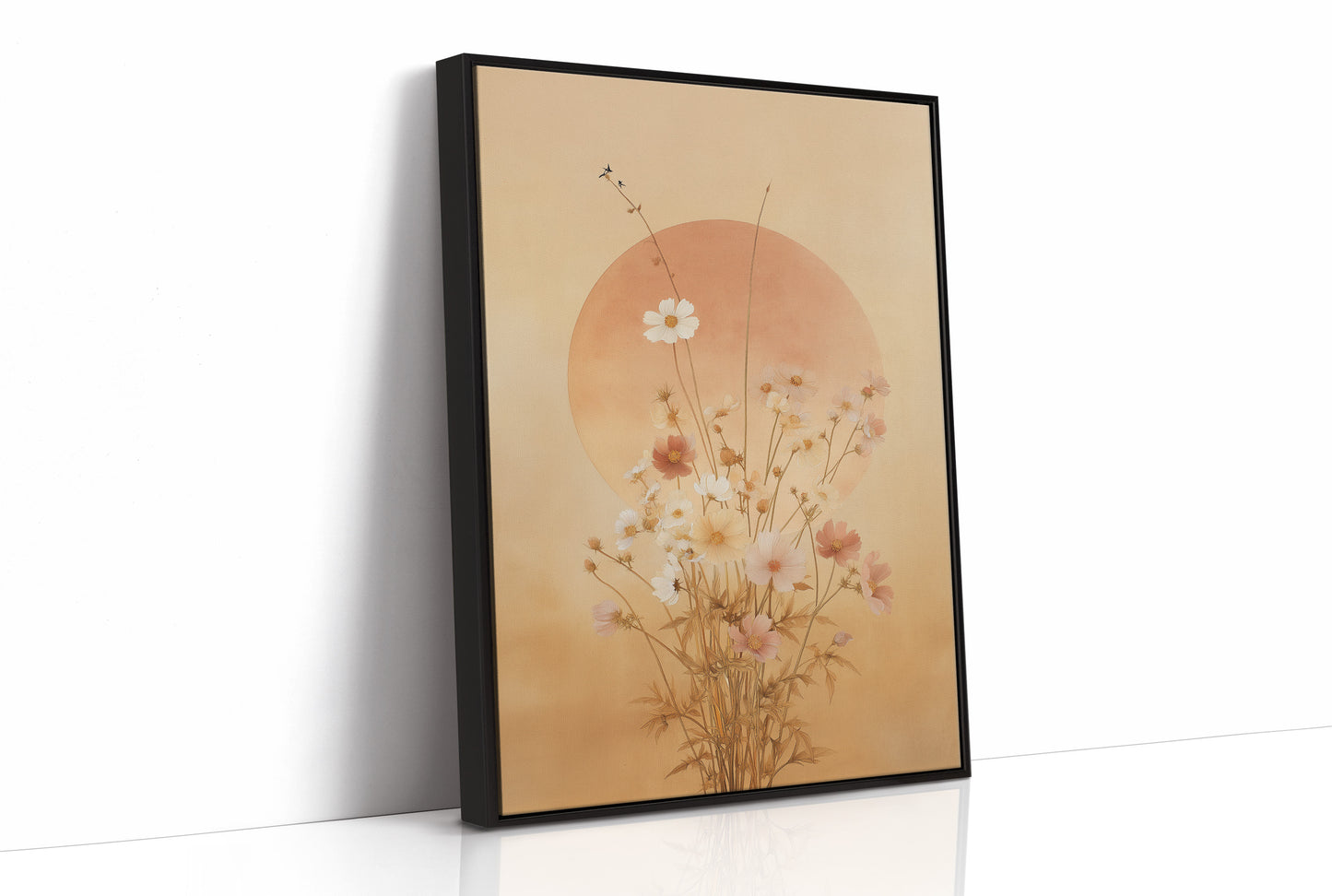 Morning Sun Kisses Wild Cosmos