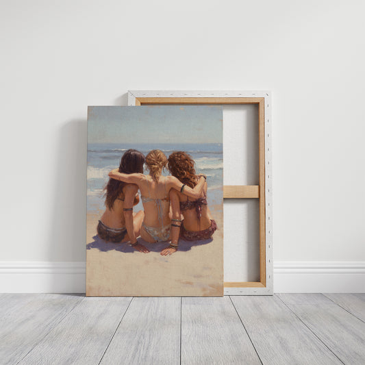 Shoreline Whispers Beneath Azure Skies