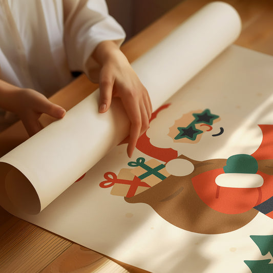 Retro Santa Brings Holiday Cheer