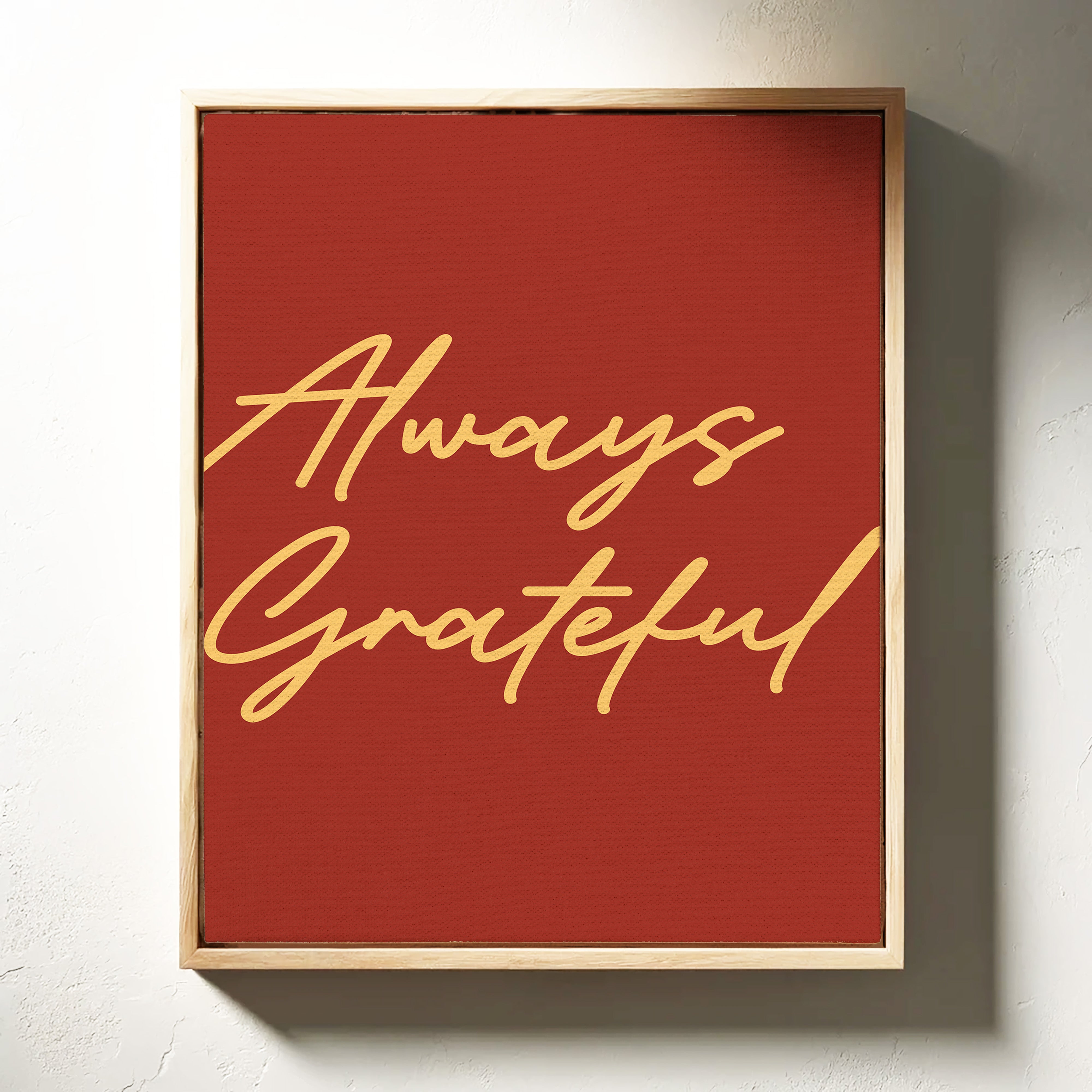 Autumn Letters Carry Simple Grace