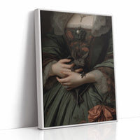 Curious Companion In Victorian Folds