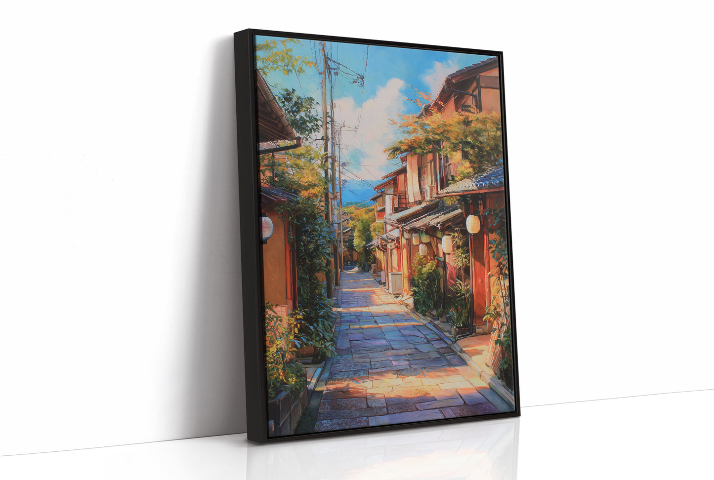 Kyoto Lanterns Light Ancient Streets