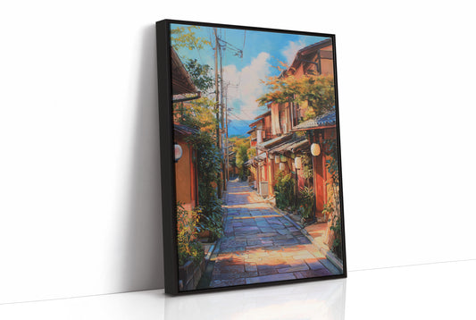 Kyoto Lanterns Light Ancient Streets