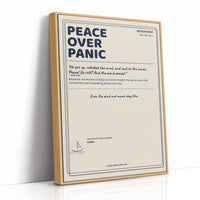 Peace Over Panic