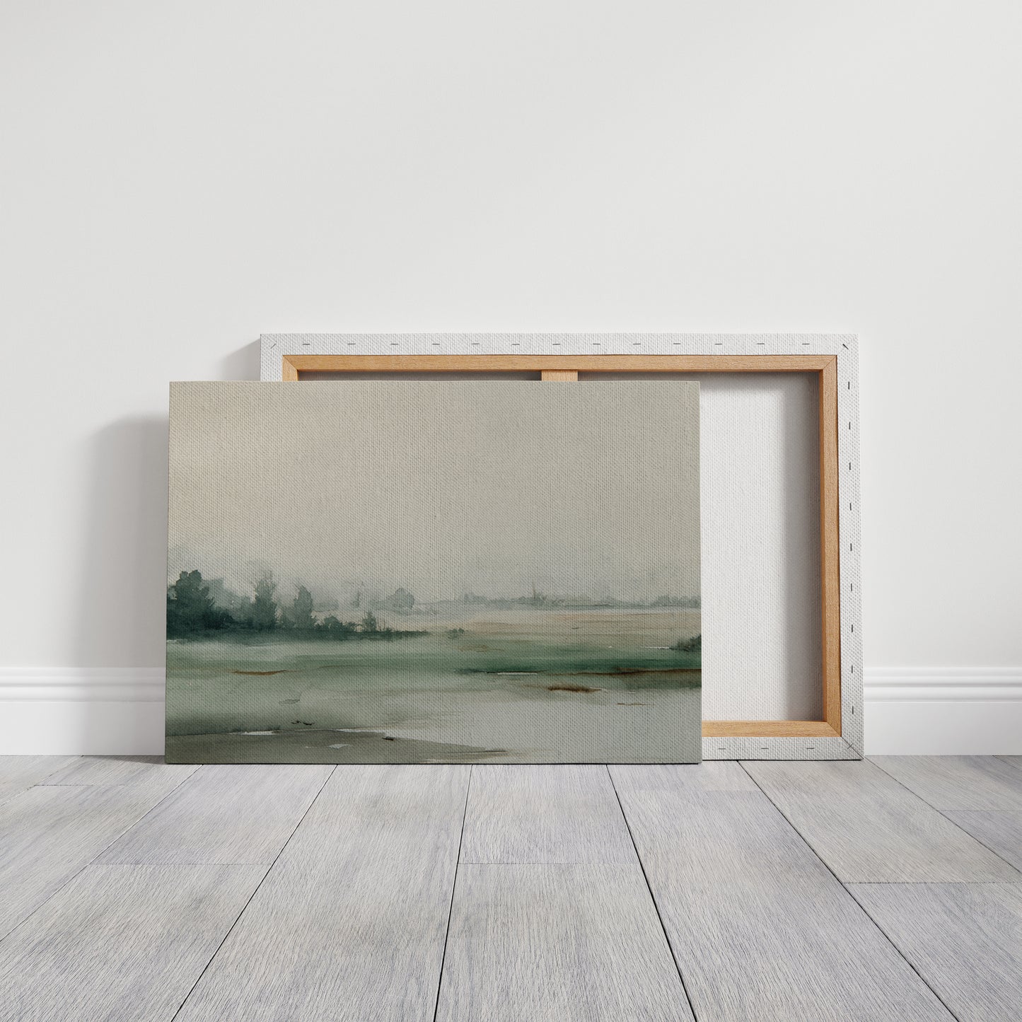 Morning Mist Over Silent Fields