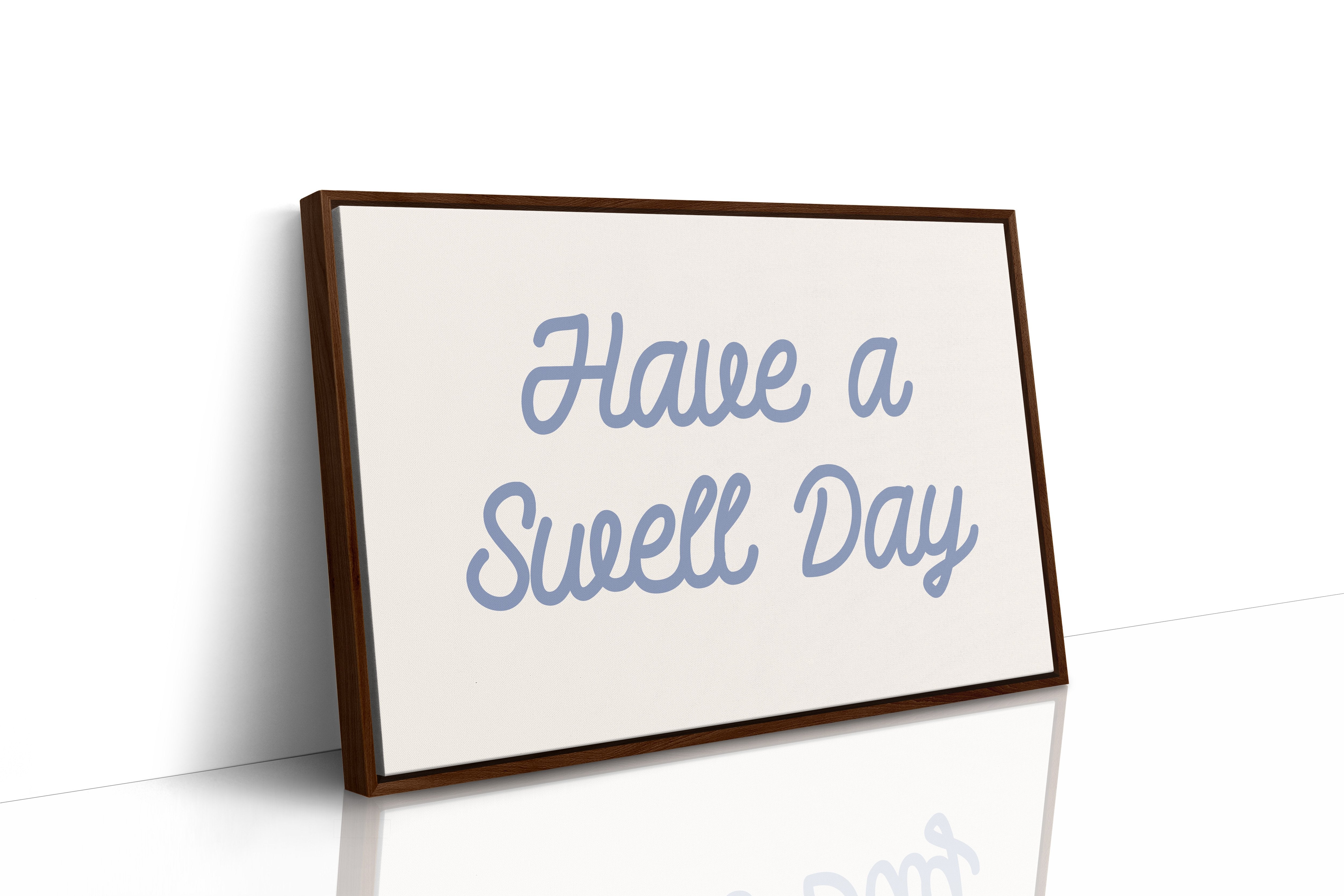 Blue Words Carry Gentle Wishes